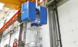Scanner laser 3D en Action Usine Volvo