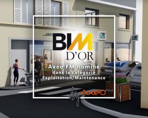 Nominé au BIM d'Or Maquette numérique 3D et vidéo 3D réseau agence bancaire Crédit Agricole