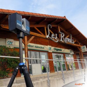 Relevé Scanner laser 3D Agence Bancaire Crédit Agricole