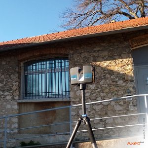 Relevé Scanner laser 3D Site tertiaire EDF Donzère