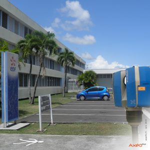 Relevé Scanner laser 3D Site EDF Guadeloupe