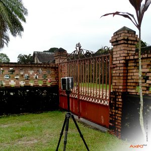 Relevé Scanner laser 3D Site EDF Guyane