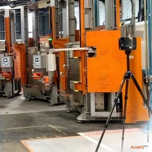 Relevé Scanner laser 3D Usine Safran Gennevilliers