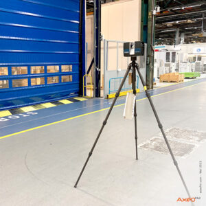 Relevé scanner laser 3D fixe Axéo FM Usine du futur SAFRAN