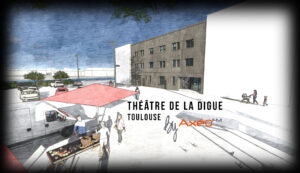 Théâtre de la Digue - Acquisition Modélisation Lieu Culturel Axéo FM