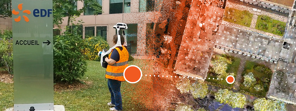 Visite virtuelle 3d réalisée avec un Scanner mobile