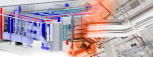 SCAN TO BIM Réseaux industriels - Maquette 3D - Nuage de points