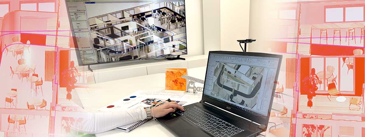 Modélisation 3D et aménagement tertiaire sur mesure : une mission de space planning by Axéo FM
